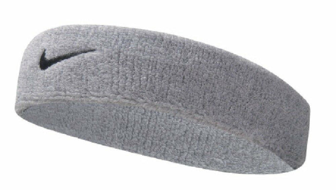 Nike Swoosh Headband One Size Grey