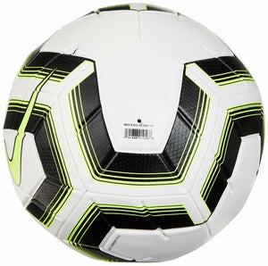 NIKE Unisex's Strik Team Ims Football Training Balls, White/Black/Volt/Volt, 3