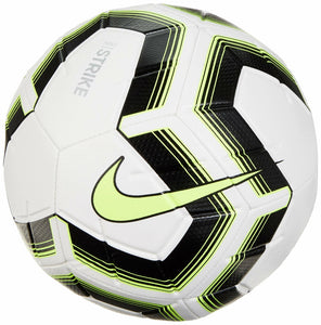 NIKE Unisex's Strik Team Ims Football Training Balls, White/Black/Volt/Volt, 3