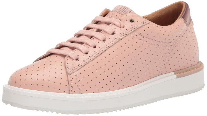 Hush Puppies womens Sabine Sneaker, Pale Blush Perf Leather, 8 US