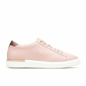 Hush Puppies womens Sabine Sneaker, Pale Blush Perf Leather, 8 US