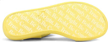 Load image into Gallery viewer, Hush Puppies Women&#39;s Brite Jells Quarter Strap Wedge Sandal, Sun Yellow, 11