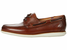 Load image into Gallery viewer, Florsheim Atlantic Moc Toe Boat Shoe Mens Oxford 11 DM US Cognac