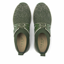 Load image into Gallery viewer, TRAQ by Alegria Qool Olive Womens Smart Walking Shoe 9 M US