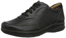 Load image into Gallery viewer, Clarks Women&#39;s Appley Tie Oxford, Black Leather, 6.5