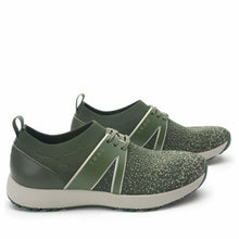 Load image into Gallery viewer, TRAQ by Alegria Qool Olive Womens Smart Walking Shoe 9 M US