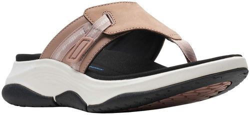 Clarks Women's Wave 2.0 Sea Sandal, Black Combination, 11