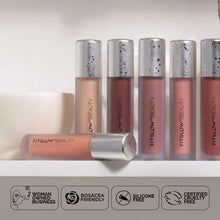 Load image into Gallery viewer, FITGLOW Beauty Lip Colour Serum | Hydrating Lip Gloss | Plumping Anti-Aging Lip Treatment | Natural Shine with Pomegranate Sterols &amp; Collagen | Buildable Color for Dry Chapped Lips | Juice - 10g