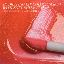 Load image into Gallery viewer, FITGLOW Beauty Lip Colour Serum | Hydrating Lip Gloss | Plumping Anti-Aging Lip Treatment | Natural Shine with Pomegranate Sterols &amp; Collagen | Buildable Color for Dry Chapped Lips | Juice - 10g