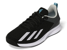 Load image into Gallery viewer, adidas Men&#39;s Courtflash Speed Tennis Shoe, Black/White/Black, 11