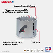 Load image into Gallery viewer, LENOX Tools Carbide Hole Saw, 4 1/8 -Inch (105 mm) (LXAH3418)