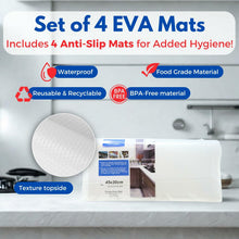 Load image into Gallery viewer, EVNE Refrigerator Drawers Fridge Drawer Organizer Fridge Organizer Drawers Small Size Refrigerator Shelf Pull Out Shelf Storage, Storage Egg Deli Cheese Meat 4 Liners Mats Included 15'' Max Size