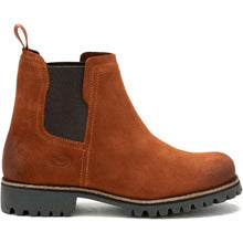 Load image into Gallery viewer, Chaco Women's Fields Chelsea Waterproof Boot, Rust Suede, 9.5