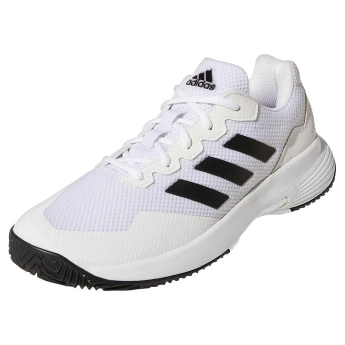 adidas Men's GameCourt 2 Tennis Shoe, Preloved Red/White/Preloved Blue, 10.5
