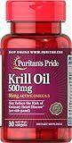 Load image into Gallery viewer, Pack of 2  Puritan s Pride Red Krill Oil 500 mg (86 mg Active Omega-3)