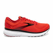 Load image into Gallery viewer, Brooks Mens Glycerin 18 Running Shoe - Cherry Tomato/Samba/Black - D - 8.5