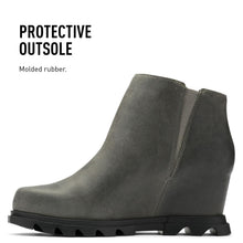 Load image into Gallery viewer, Sorel Women's Joan of Arctic Wedge III Zip Boot - Quarry, Black - Size 11