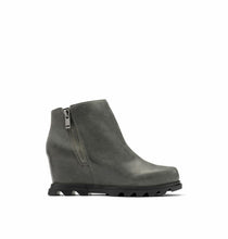 Load image into Gallery viewer, Sorel Women's Joan of Arctic Wedge III Zip Boot - Quarry, Black - Size 11