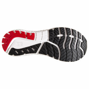 Brooks Mens Glycerin 18 Running Shoe - Cherry Tomato/Samba/Black - D - 8.5