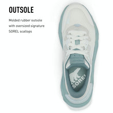 Load image into Gallery viewer, Sorel Women's Kinetic RNEGD Lace Shoes - Sea Salt, Crushed Blue - Size 11