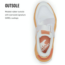 Load image into Gallery viewer, Sorel Women's Kinetic RNEGD Strap Shoes - White, Faded Spark - Size 12