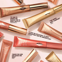 Load image into Gallery viewer, Charlotte Tilbury Glowgasm Beauty Light Wand Liquid Highlighter Makeup - Soft-Focus Pink Highlighter &amp; Blush for Cheeks - Pearlescent, Weightless Radiant Finish - Pinkgasm