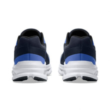 Load image into Gallery viewer, On Men's Cloudrunner Sneakers, Metal/Midnight, Blue, 9 Medium US