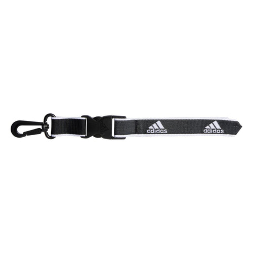 adidas Interval Wrist Lanyard, Black/White, One Size
