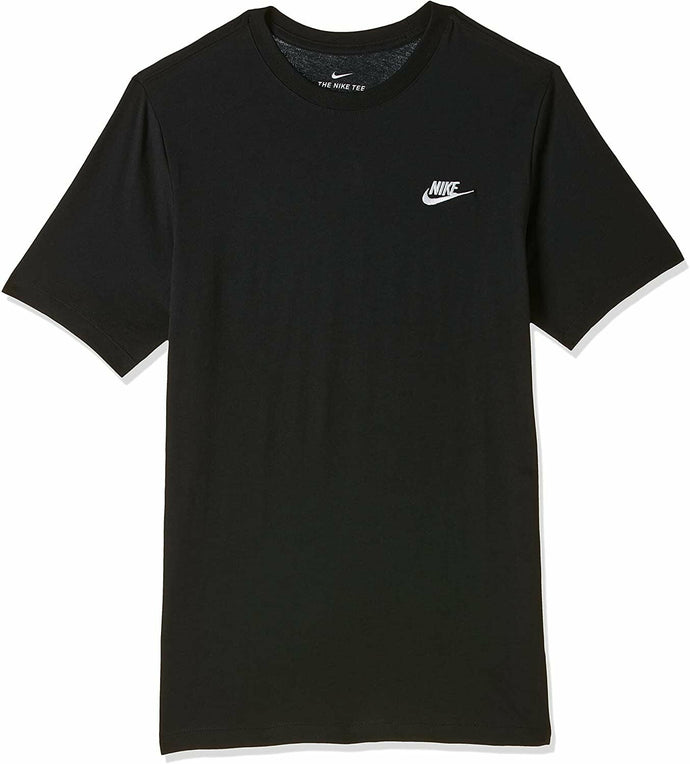 Mens Nike Sportswear Club T-Shirt Black/White X-Large Tall