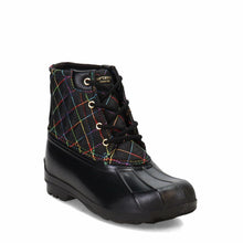 Load image into Gallery viewer, Sperry Port Rain Boot, Black Rainbow, 12 US Unisex Little Kid