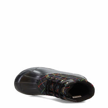 Load image into Gallery viewer, Sperry Port Rain Boot, Black Rainbow, 12 US Unisex Little Kid