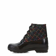 Load image into Gallery viewer, Sperry Port Rain Boot, Black Rainbow, 12 US Unisex Little Kid