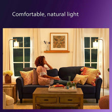 Load image into Gallery viewer, PHILIPS LED 65W BR40 4-Pack Ultra Definition Soft White (2700K) 800 Lumen (10W = 65W) Dimmable Frosted Flicker-Free Light Bulbs