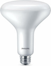 Load image into Gallery viewer, PHILIPS LED 65W BR40 4-Pack Ultra Definition Soft White (2700K) 800 Lumen (10W = 65W) Dimmable Frosted Flicker-Free Light Bulbs