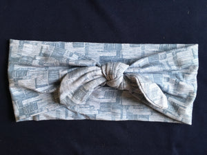 Handmade blue hairband