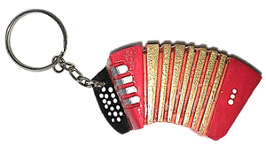 Handmade acordeon keychains