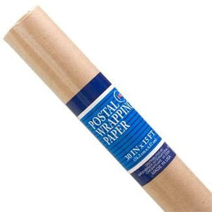 2 ROLLS - Brown Kraft Wrapping Paper 30" x 15 Feet x 2 Rolls