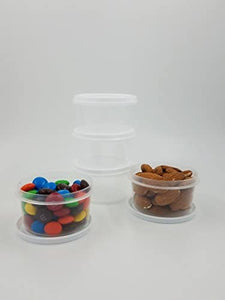 Sure Fresh Mini Round Storage Containers 2 Packs - 20 count, Round