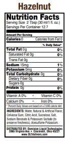 Cafe al Fresco - Gourmet Vanilla Coffee Syrup, Hazelnut Coffee Syrup 12.7-oz. 2 Bottles