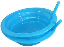 Load image into Gallery viewer, Good Living Set of 2 Sip-A-Bowl Cereal Bowls With Built-In Straw, Colors Vary, 1-pack