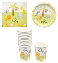 Load image into Gallery viewer, Baby Shower Paper Plates, Cups and Napkins (Gender Neutral)