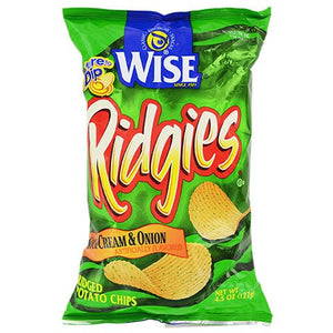 Wise Ridgies Sour Cream and Onion