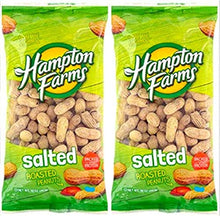 Load image into Gallery viewer, Salted Roasted Peanuts, 10-oz. Bags - 3 Packs; Hearty and healthy peanuts a good source of Protein