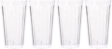 Load image into Gallery viewer, BPA Free Clear Plastic Tumblers, 18.3-oz Perfect for Picnics, Parties, and More (4, Clear)