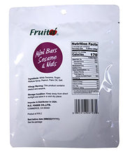 Load image into Gallery viewer, All Natural Fruit Mini Nuts Bars 3.18 oz (Sesame, 3 Packs)