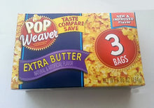 Load image into Gallery viewer, Pop Weaver Extra Butter Microwave Popcorn, 6.85 oz