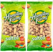 Load image into Gallery viewer, Salted Roasted Peanuts, 10-oz. Bags - 3 Packs; Hearty and healthy peanuts a good source of Protein