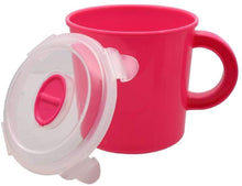 Load image into Gallery viewer, SureFresh Plastic Soup Mugs with Clip-Lock Lids, 3-ct Set