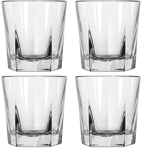 Whiskey Glasses Set of 12-12 oz Double Old Fashioned Rocks Glasses