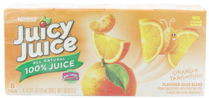 Juicy Juice 100% Apple Juice, 4.23-Ounce Packages 8 boxes, (Pack of 5)